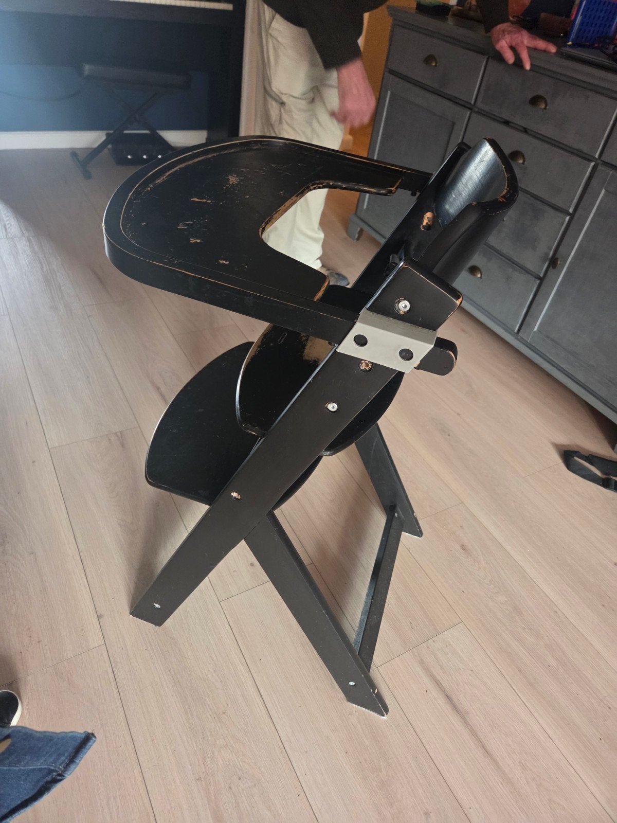 Eetstoel verstelbaar, Kinderen en Baby's, Kinderstoelen, Ophalen of Verzenden, Meegroeistoel