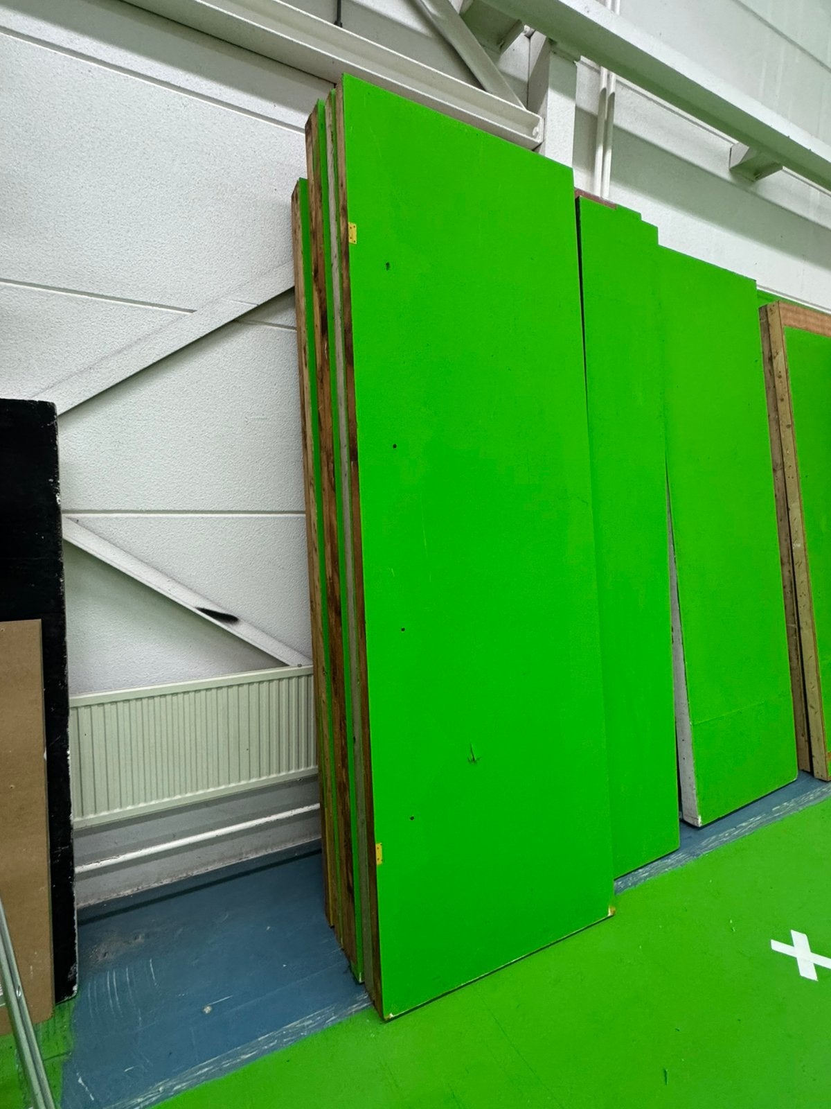 Partij decor panelen, standbouw panelen. 31 stuks., Caravans en Kamperen, Ophalen, Gebruikt