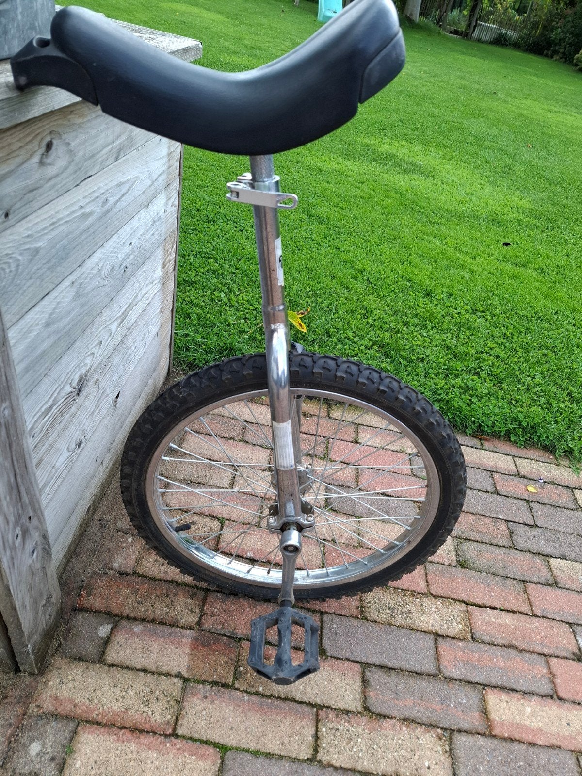 Eenwieler met lichte roest - Gebruikt, Fietsen en Brommers, Ophalen, Gebruikt