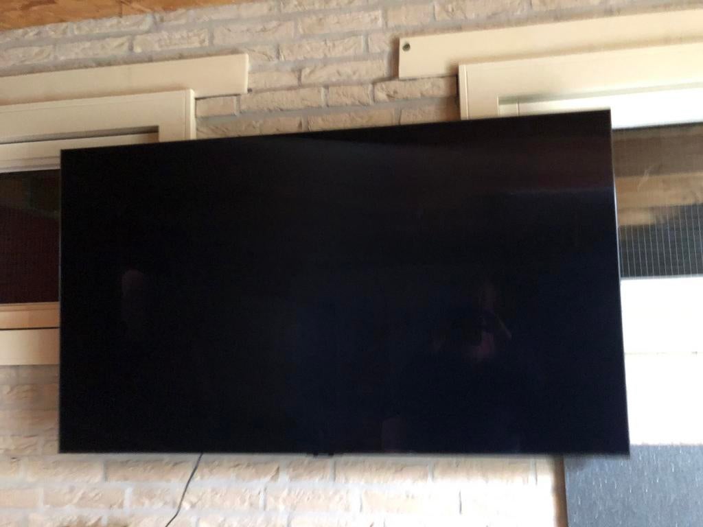 Samsung Q Led TV 4K 55Q90T met Soundbar, Ophalen, 50 Hz, Zo goed als nieuw, Samsung