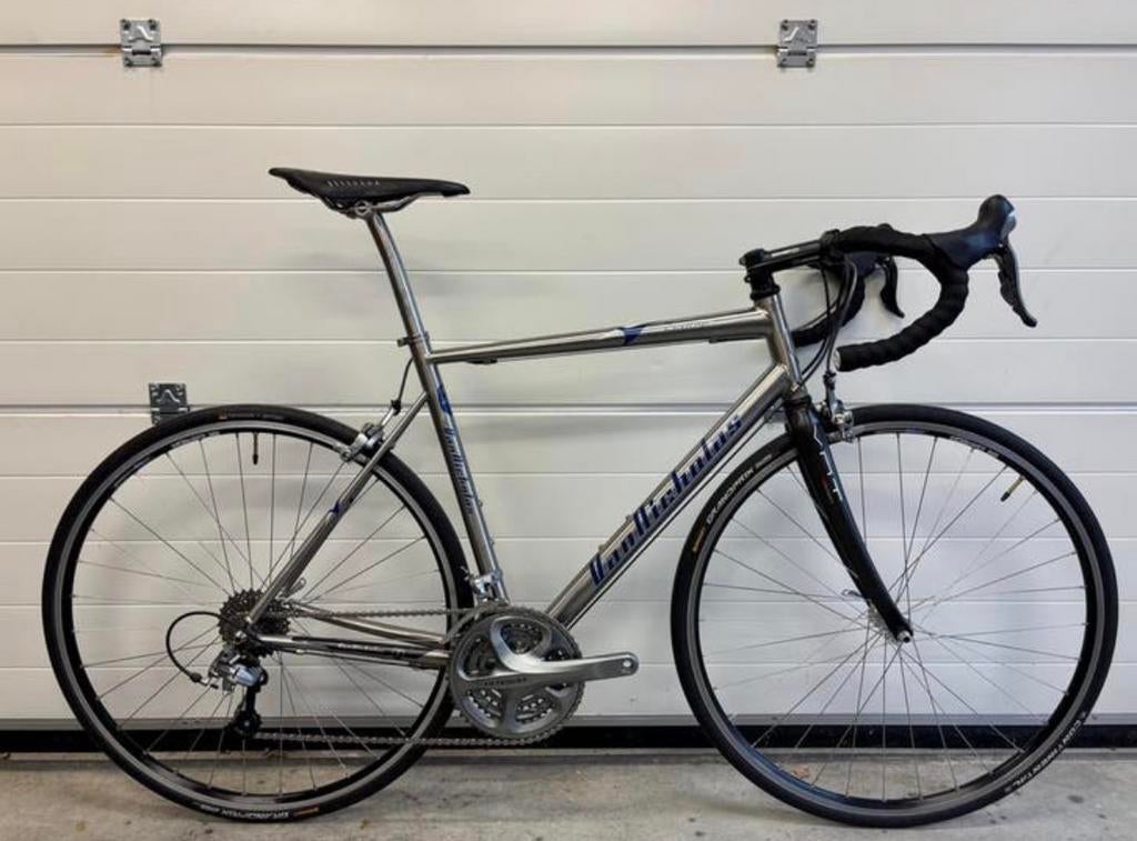 Van Nicholas Zephyr titanium racefiets maat 54 cm, Fietsen en Brommers, 15 tot 20 versnellingen, 53 tot 57 cm, Overige merken