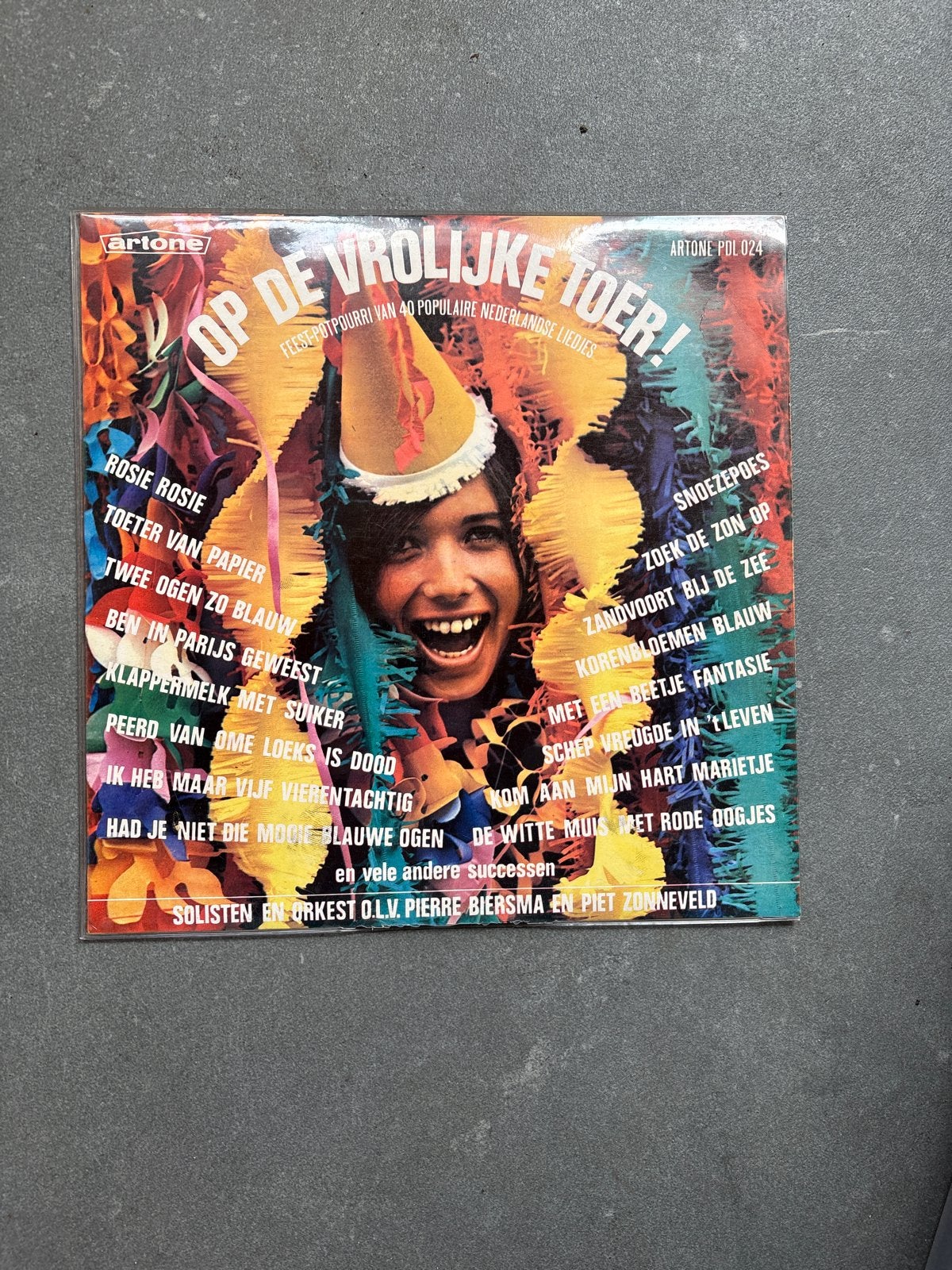 Op de Vrolijke Toer! - Feestpotpourri van 40 populaire liedj, Ophalen of Verzenden, Gebruikt, Feestmuziek, Album