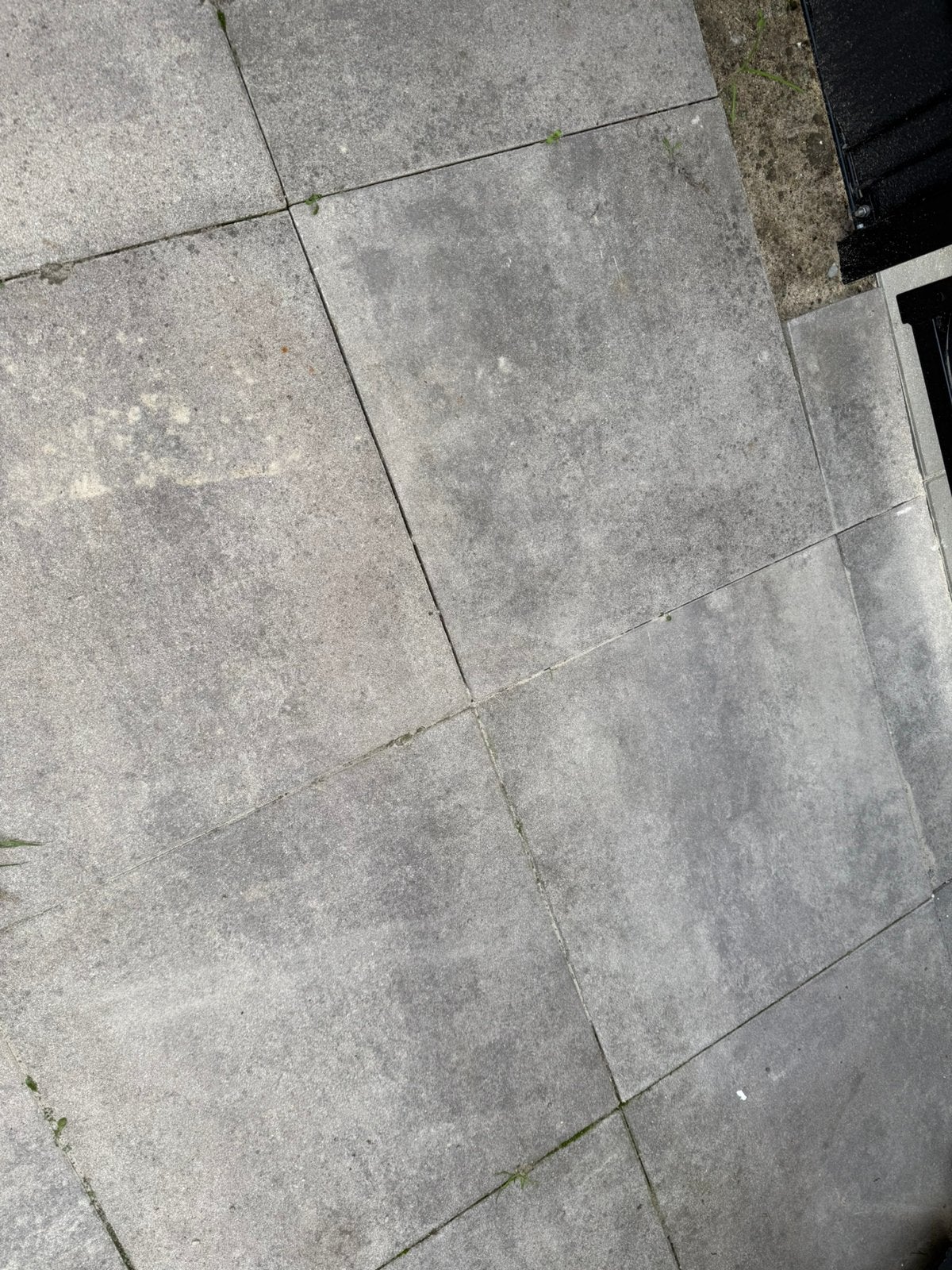 50 Tuintegels 60*60cm grijs, Ophalen, Gebruikt, 10 m² of meer, Beton