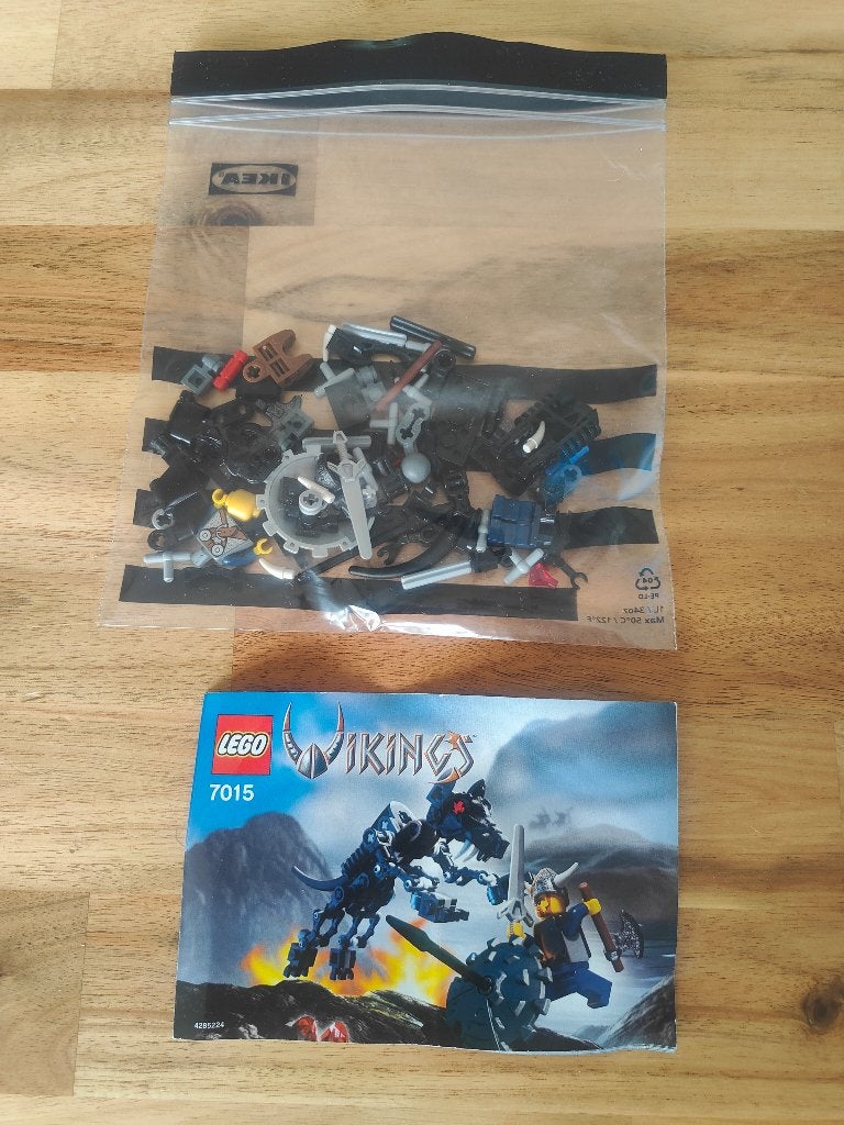 LEGO Vikings 7015, Kinderen en Baby's, Gebruikt, Overige thema's, Lego, Inclusief instructies