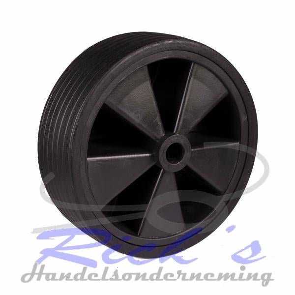 Neuswiel 48 mm kunststof velg breed wiel inclusief klem, NB, Nieuw, Ophalen of Verzenden, NB