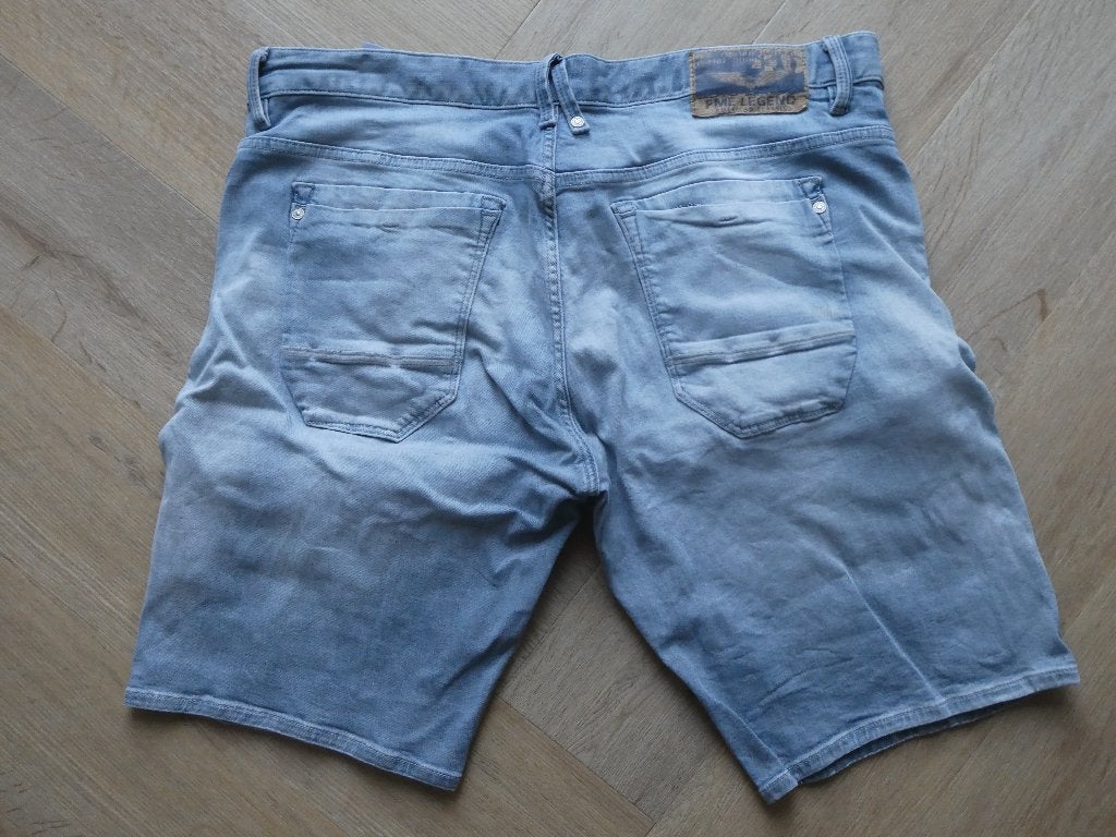 Korte PME Legend spijkerbroek, Skymaster maat 40, Blauw, Ophalen of Verzenden, Zo goed als nieuw, W40 - W42 (confectie 56/58)