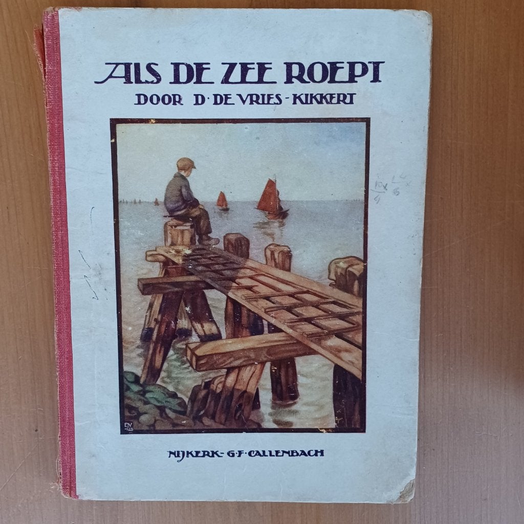 Als de zee roept, Boeken, Gelezen, Fictie algemeen, D. de Vries - Kikkert, Ophalen of Verzenden