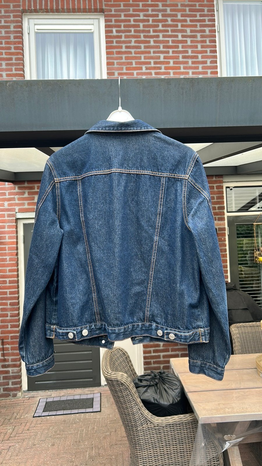 Mooi spijkerjack., Kleding | Heren, Ophalen of Verzenden, Gedragen, Maat 46 (S) of kleiner, Blauw