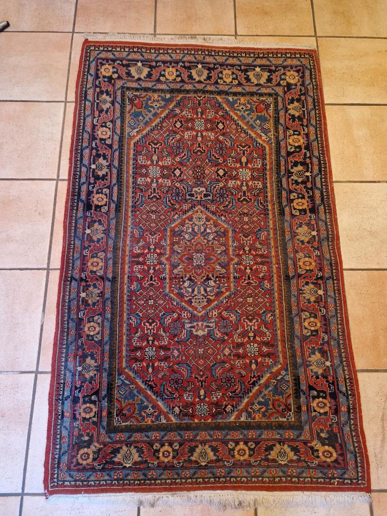 vintage perzisch (Bidjar?) tapijt 90 x150 oosters vloerkleed, Ophalen