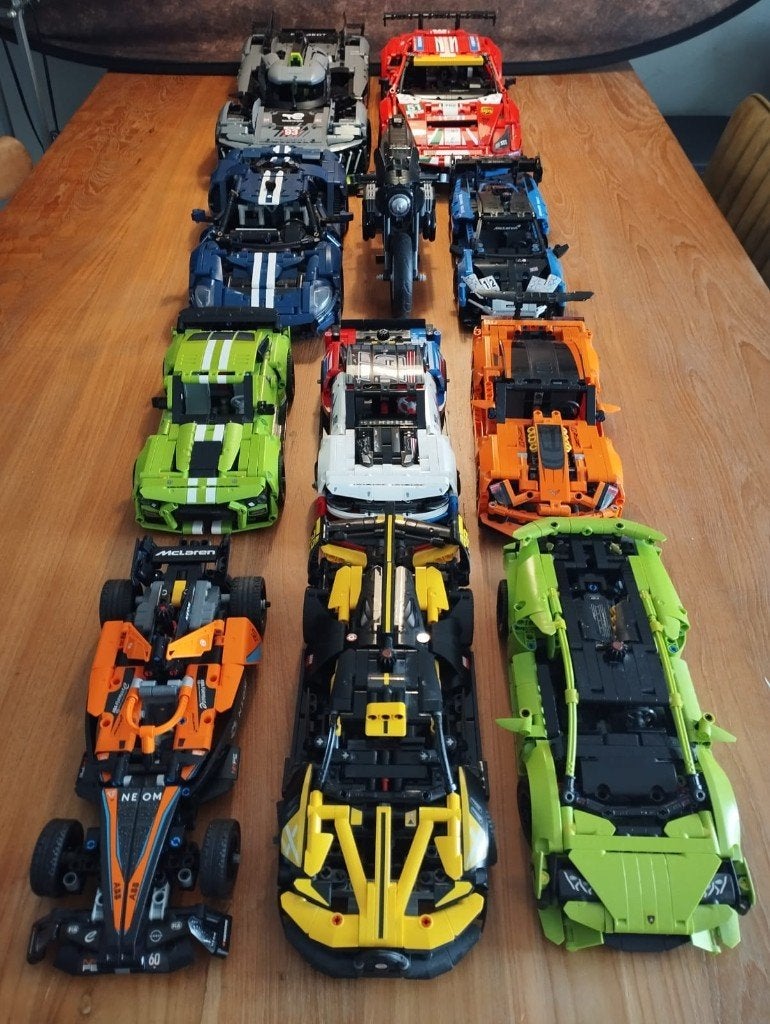 11 Complete Lego Technic Sets (incl. Doos+Handleiding), Ophalen, Lego, Zo goed als nieuw, Technic