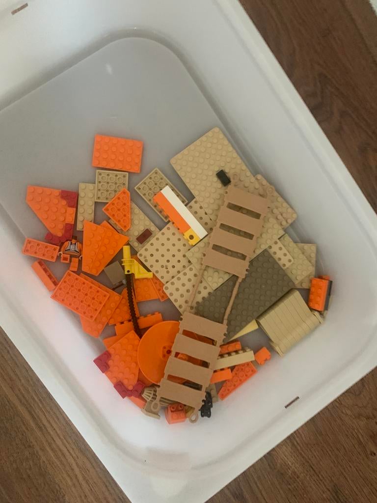 Lego zonder bak, Ophalen of Verzenden, Gebruikt