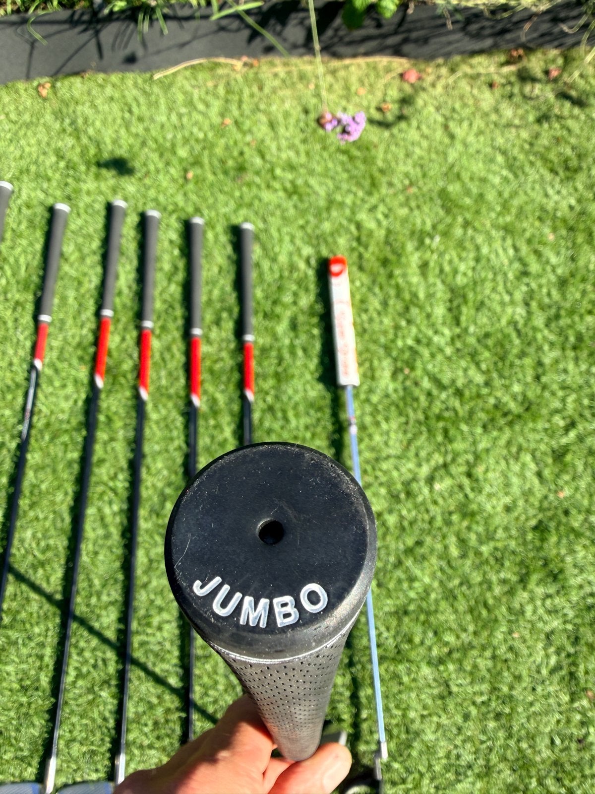 Skymax Ice IX-5 Golfset 2" verlengd met Superstroke grip