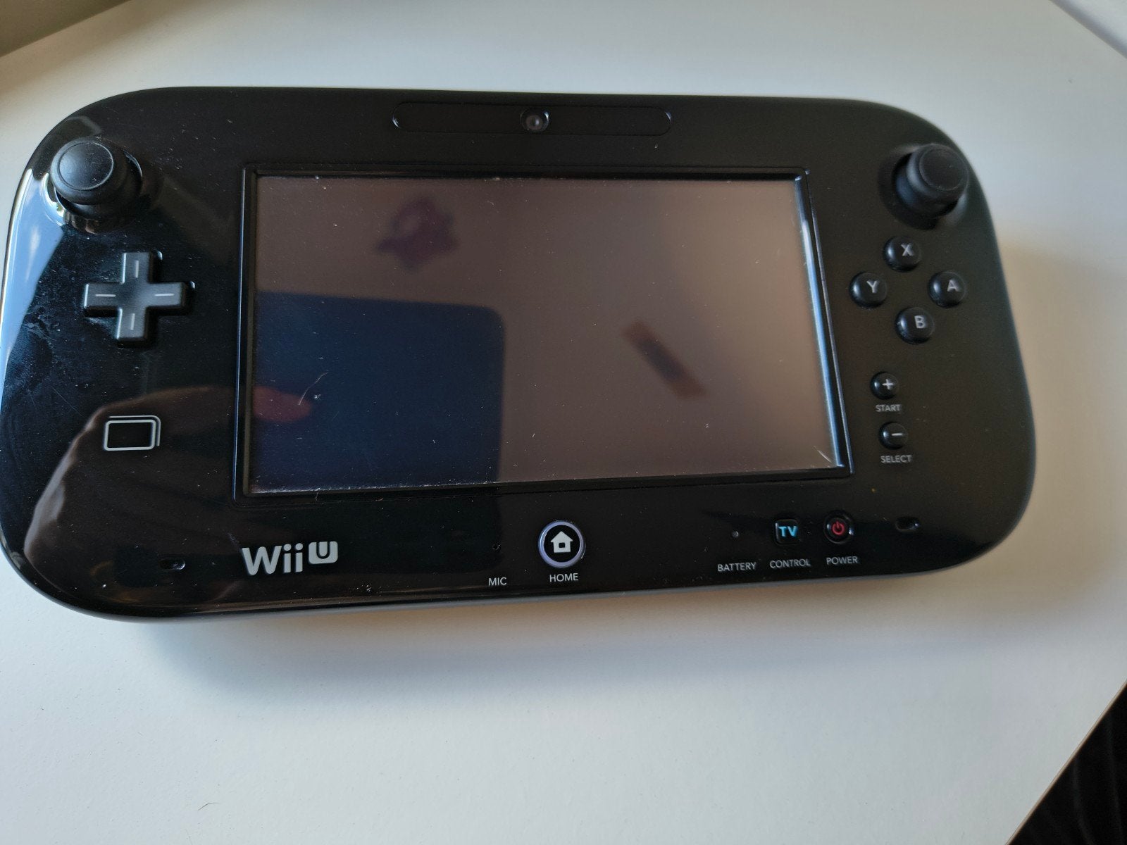 Nintendo Wii U Zwart met GamePad en 10 spellen, Ophalen of Verzenden, Zo goed als nieuw, Met 1 controller