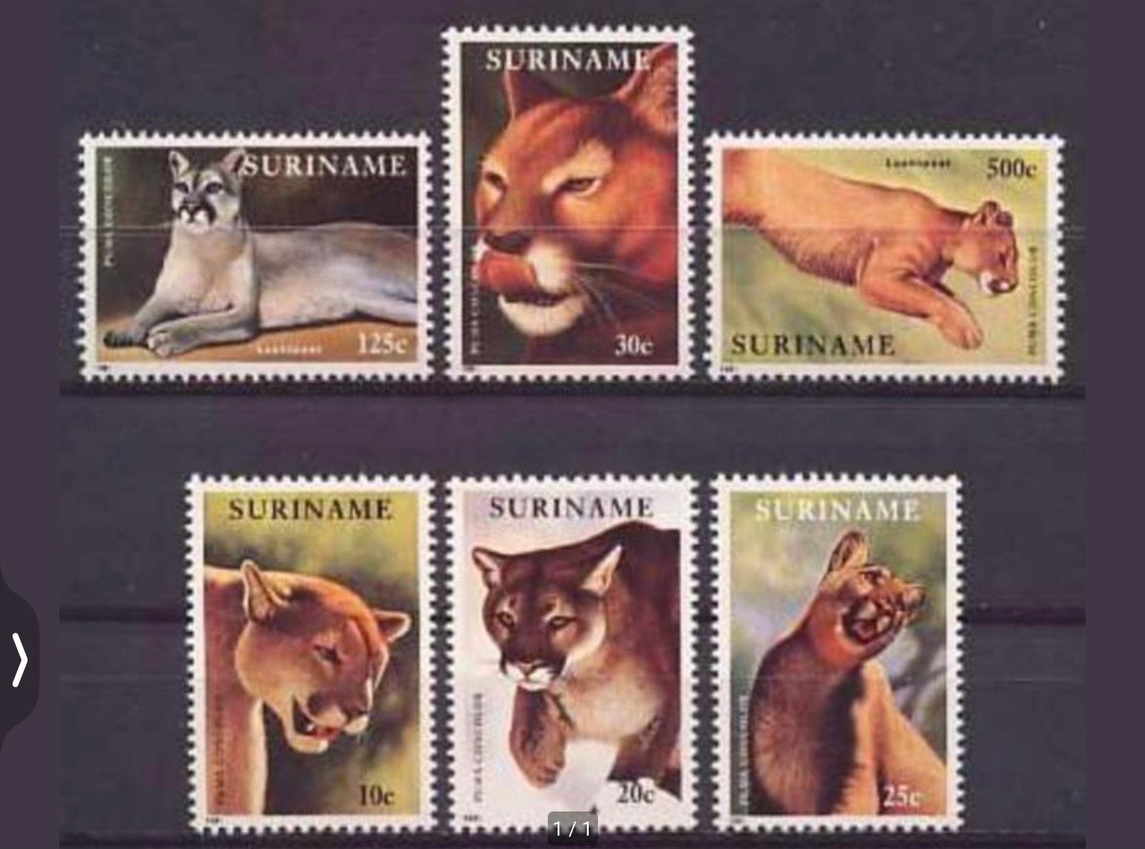 1991 Suriname nr 697 t/m 702 postfris, Verzenden, Postfris