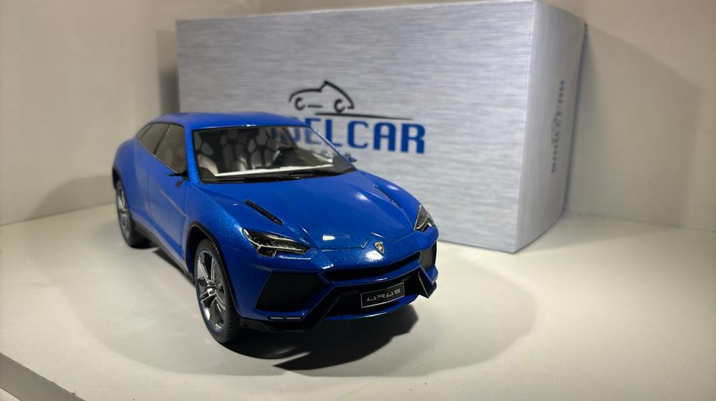 Lamborghini urus bleu MCG 1.18, Hobby en Vrije tijd, Modelauto's | 1:18, Overige merken, Ophalen of Verzenden, A, A