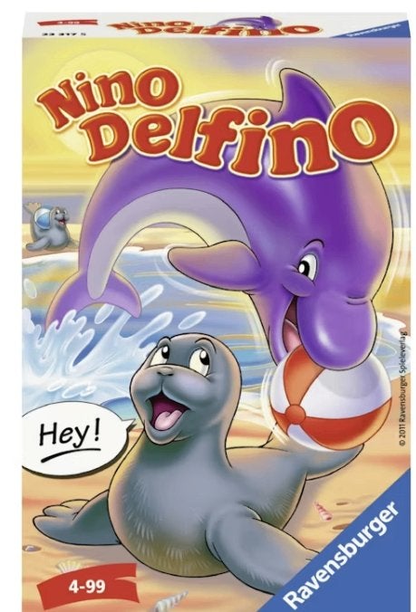 Nino Delfino - Pocketspel - Ravensburger -, Ophalen of Verzenden, Zo goed als nieuw