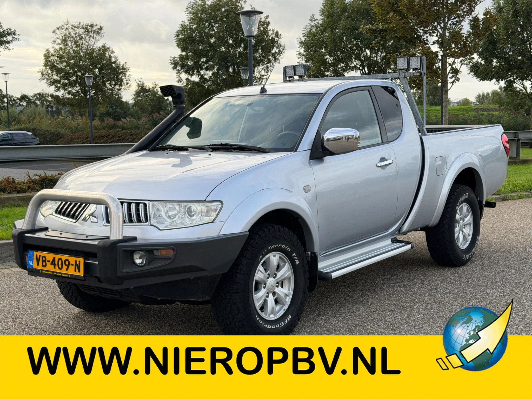 Mitsubishi L200 2.5DI-D 4x4 Airco Trekhaak 116000KM, Auto's, Euro 5, 136 pk, Gebruikt, 4 cilinders