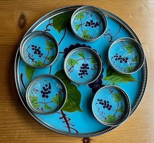 Antieke onderzetters uit Japan, Ophalen of Verzenden, Zo goed als nieuw, Glas of Kopje