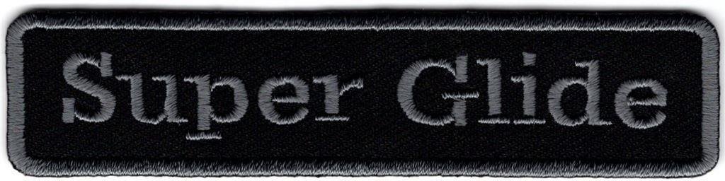 Harley Davidson Super Glide patch embleem #2, Verzenden, Nieuw