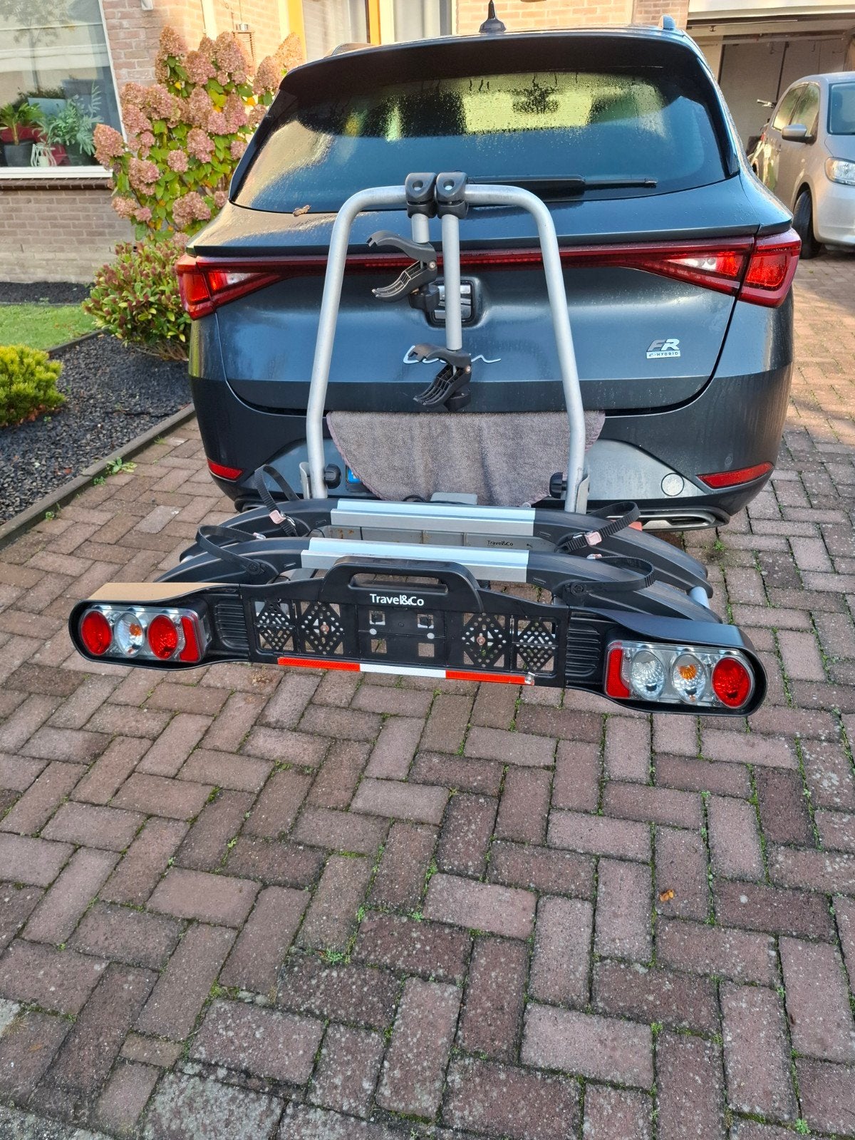 ANWB Tr&Co kantelbare drager alle fietsen 60kg draagkracht., Ophalen, Zo goed als nieuw, Brede banden, 2 fietsen