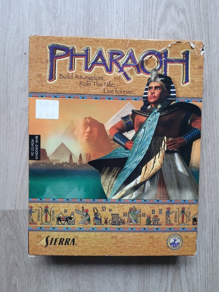 Pharaoh big box pc spel, Spelcomputers en Games, Games | Pc, Online, Gebruikt, Verzenden, 1 speler