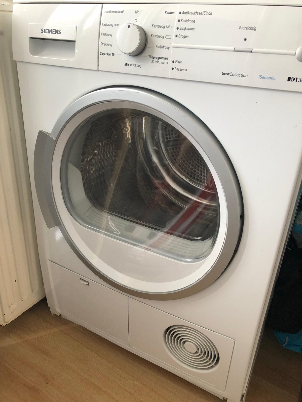 Siemens WT46E174NL Condensdroger 7 kg – Zo goed als nieuw, Witgoed en Apparatuur, Wasdrogers, Ophalen, 6 tot 8 kg, Zo goed als nieuw