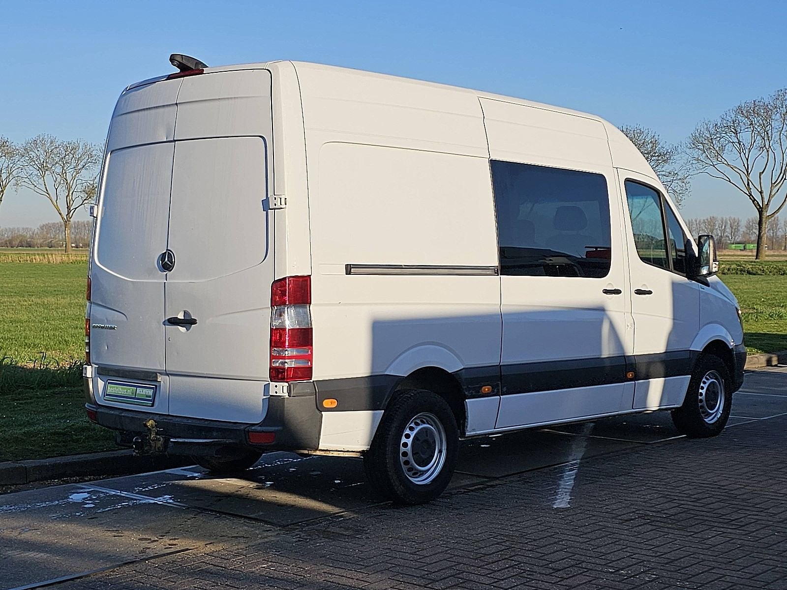 MERCEDES-BENZ SPRINTER 316 l2h2 dubbele cabine!, Auto's, Gebruikt, Euro 6, 2224 kg, Mercedes-Benz