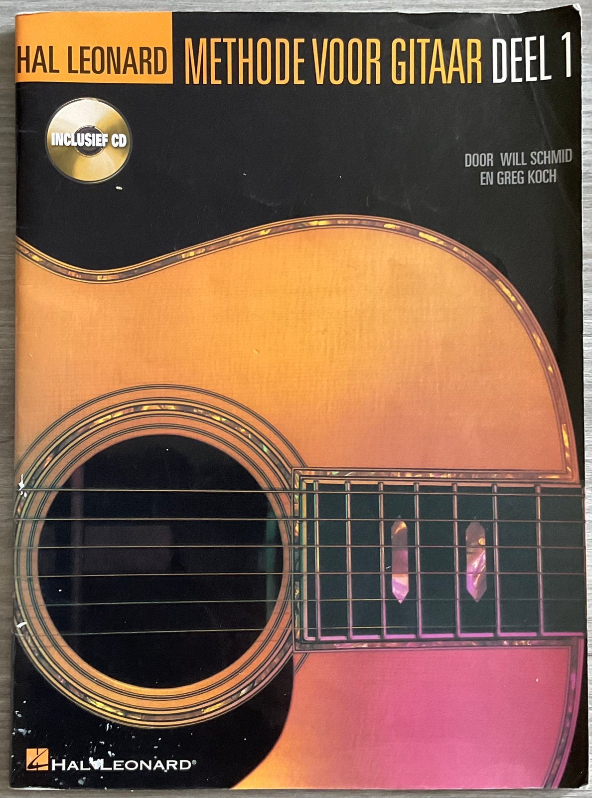 HAL LEONARD Gitaar Methode Boek 1 - Will Schmid & Greg Koch, Ophalen of Verzenden, Gebruikt