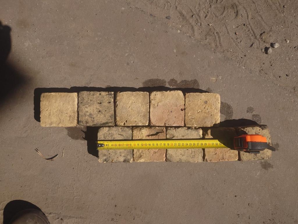 Sierbestrating, Ophalen, Gebruikt, Beton, Klinkers