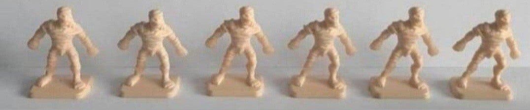 HeroQuest vintage 6x Mummy figuren, Ophalen of Verzenden, Zo goed als nieuw, Overige soorten, Figuurtje(s)