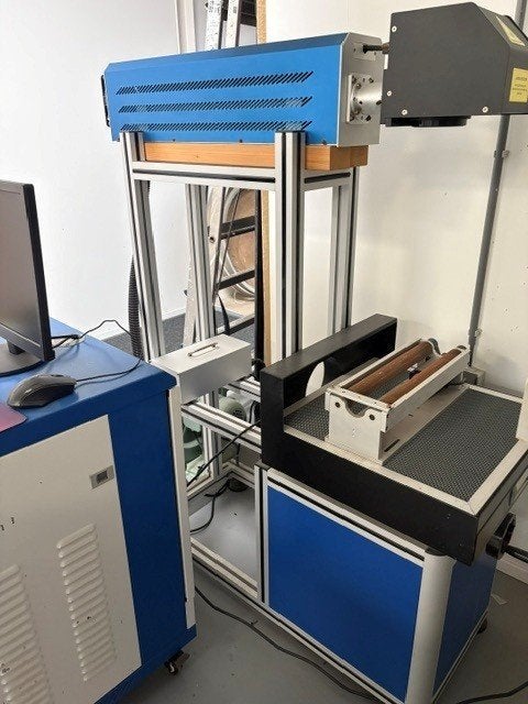 Laser graveer machine Mactron MT-RF60 CO₂ RF 60W, Ophalen