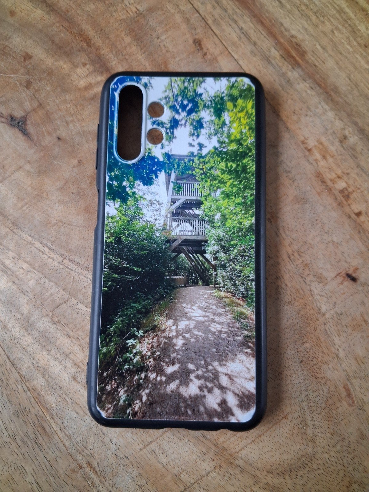 Telefoonhoesje Samsung A13 met eigen fotoprint, Ophalen, Gebruikt, Hoesje of Tasje