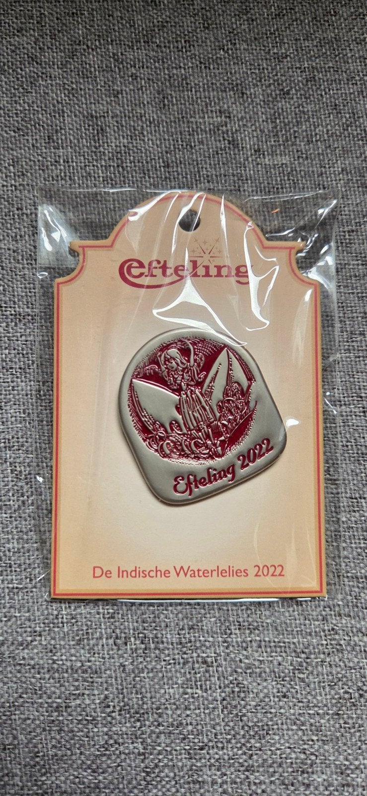 Efteling jaarpin 2022, Verzamelen, Efteling, Ophalen of Verzenden, Zo goed als nieuw, Overige typen