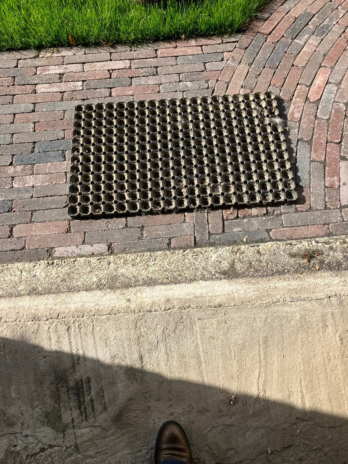 Deurmat, Ophalen, Gebruikt, Rubber, Schoonloopmat