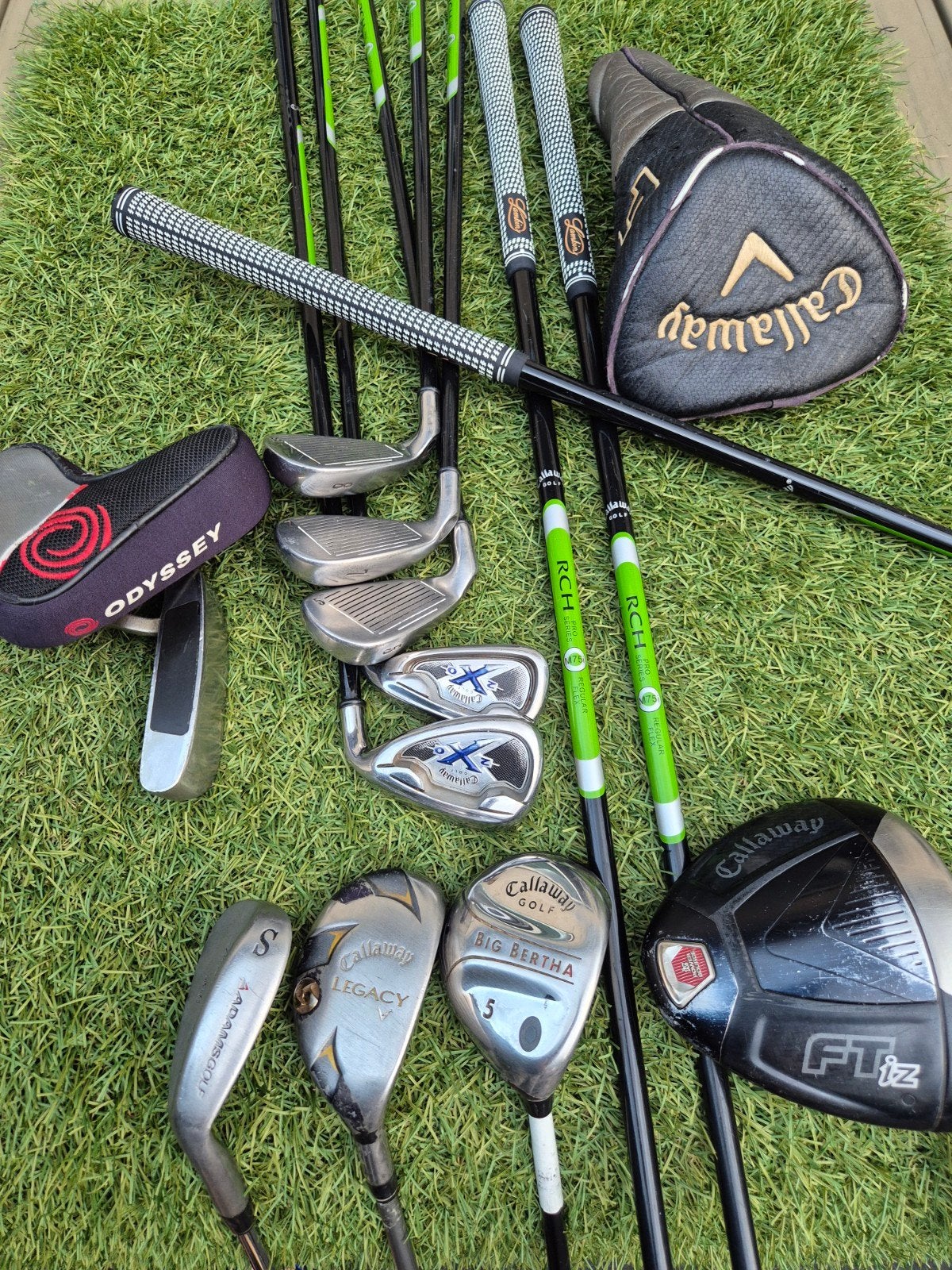 Callaway heren golfset met Odessey putter, Sport en Fitness, Golf, Ophalen of Verzenden, Gebruikt, Set, Callaway