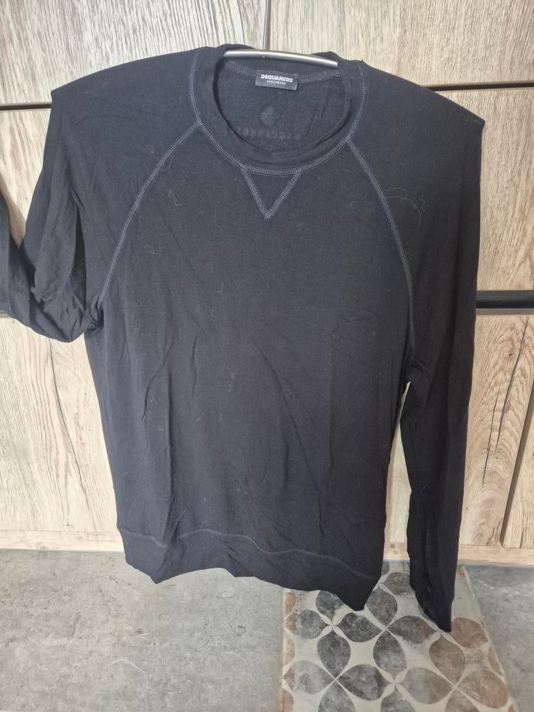 Dsquared2 Underwear Lange Mouwen - Maat M, Dsquared2, Maat 48/50 (M), Zwart, Ophalen of Verzenden