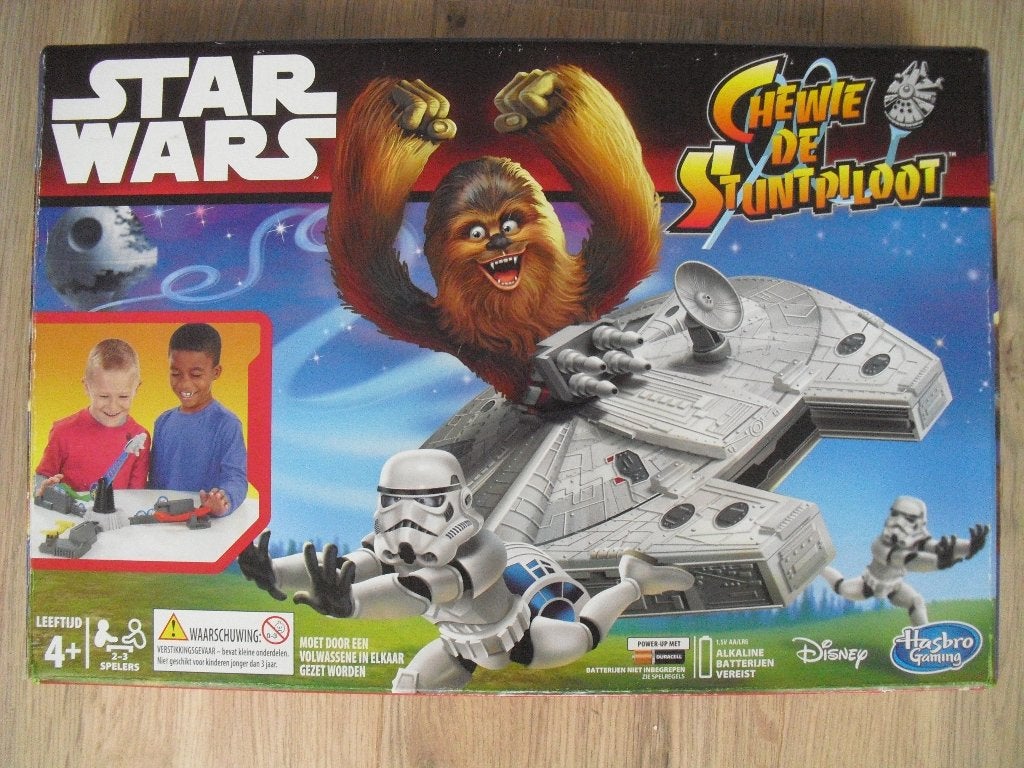 Star Wars Chewie de stuntpiloot alsnieuw Stef variant Hasbro, Ophalen of Verzenden, Zo goed als nieuw, Spel