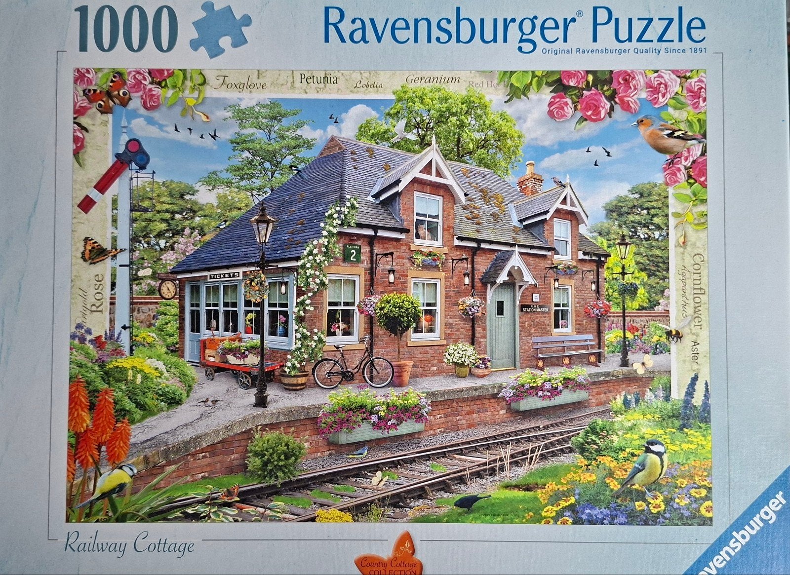 5xpuzzels  Trein, station en Parijs. Huishoudbeurs, Top 2000, Ophalen of Verzenden, 500 t/m 1500 stukjes, Zo goed als nieuw