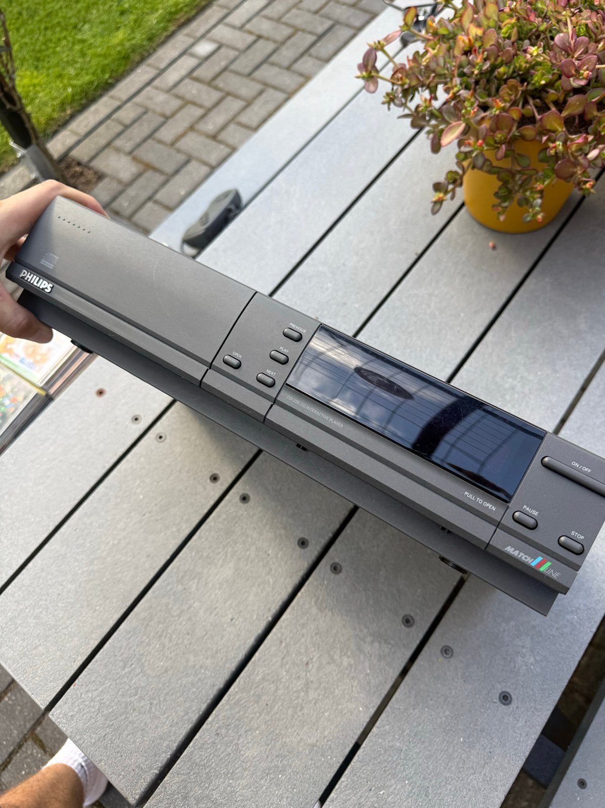Philips CDI 220/20 met Digital Video Cartridge, Ophalen of Verzenden, Niet werkend, Dvd-speler, Philips