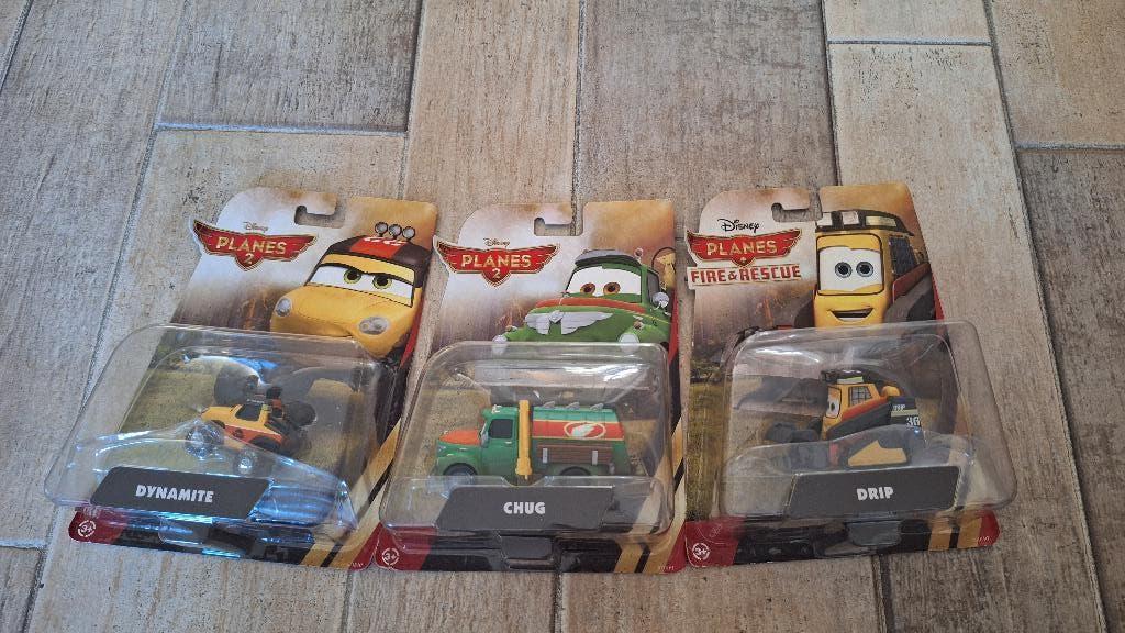 Cars Planes (Drip, Dynamite, Chug), Ophalen of Verzenden, Overige figuren, Nieuw, Beeldje of Figuurtje