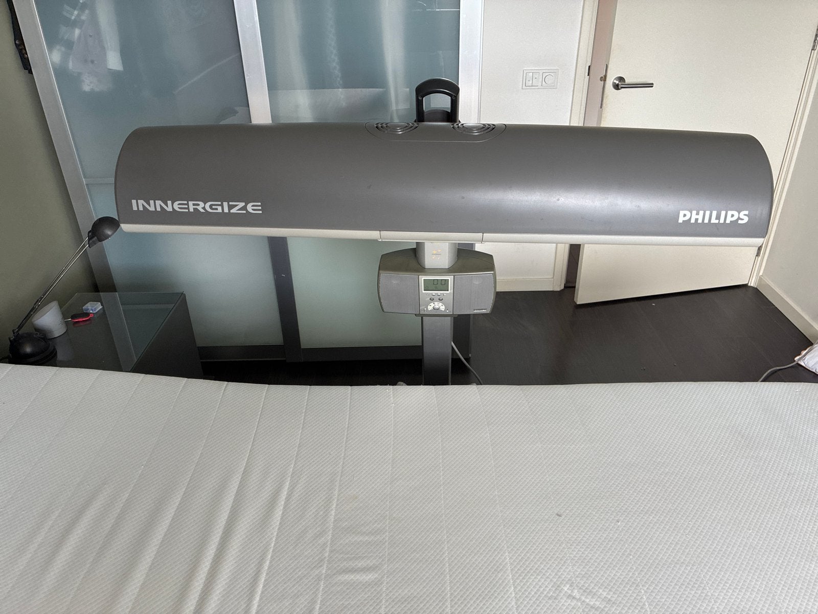 Philips Innergize HB935 Zonnebank infrarood, Ophalen, Zo goed als nieuw, Zonnebank enkelzijdig, Minder dan 10 lampen