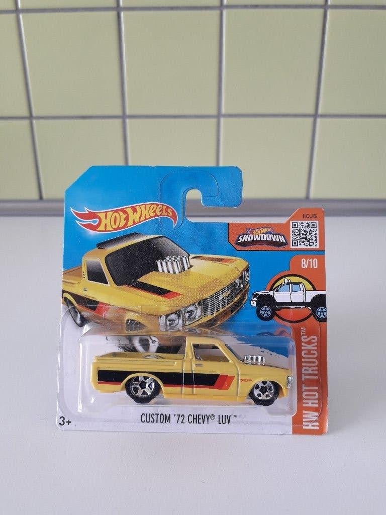 hotwheels     custom chevy luv     hot wheels     chevrolet, Ophalen of Verzenden, Nieuw, Auto