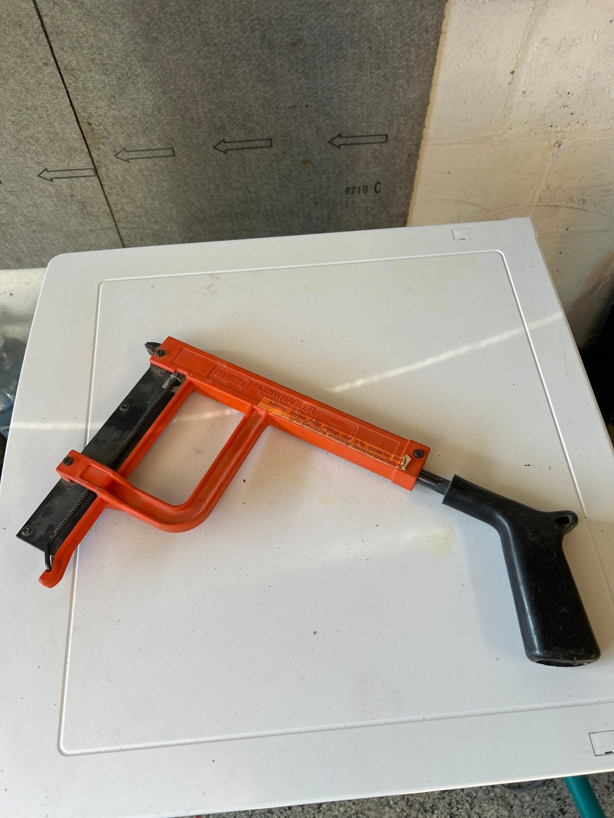 Bukama Hobbynagler 234 - Handtacker, Ophalen of Verzenden, Gebruikt, Tacker/nietmachine, Overige merken