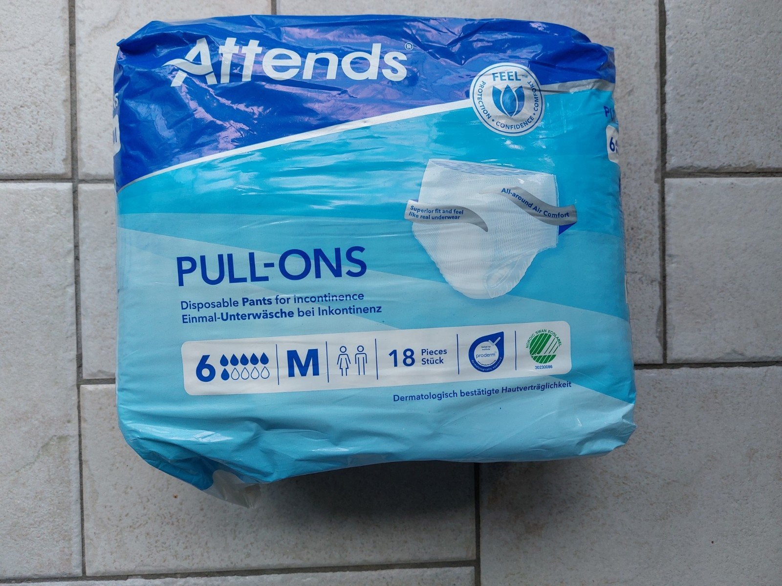 Atteds pull-ons luierbroekjes maat m, Ophalen, Nieuw