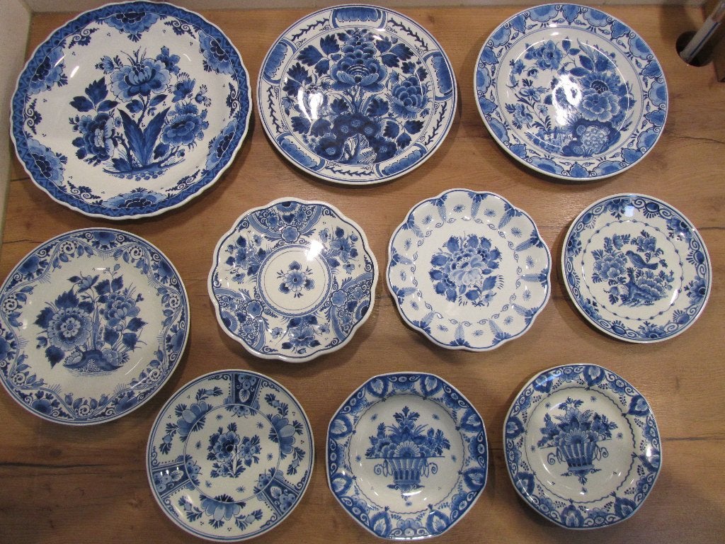 Porceleyne Fles wandborden, Ophalen of Verzenden