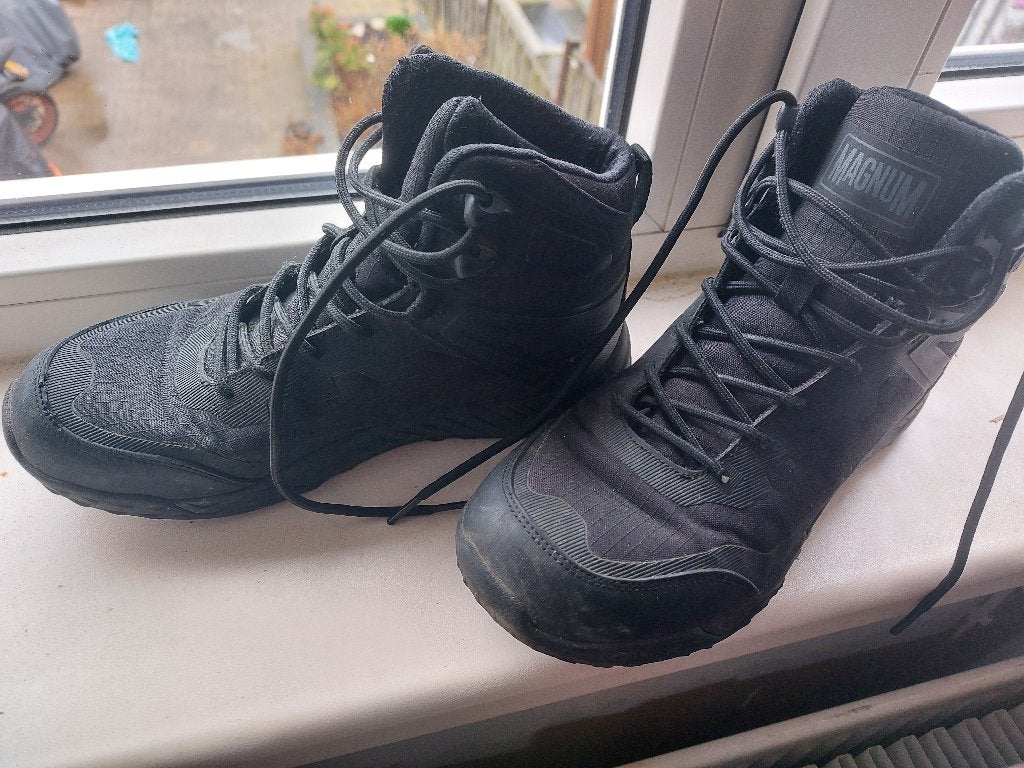 Magnum Ultima 6.0 WP tactische laarzen, Kleding | Dames, Schoenen, Magnum, Zwart, Ophalen of Verzenden, Zo goed als nieuw