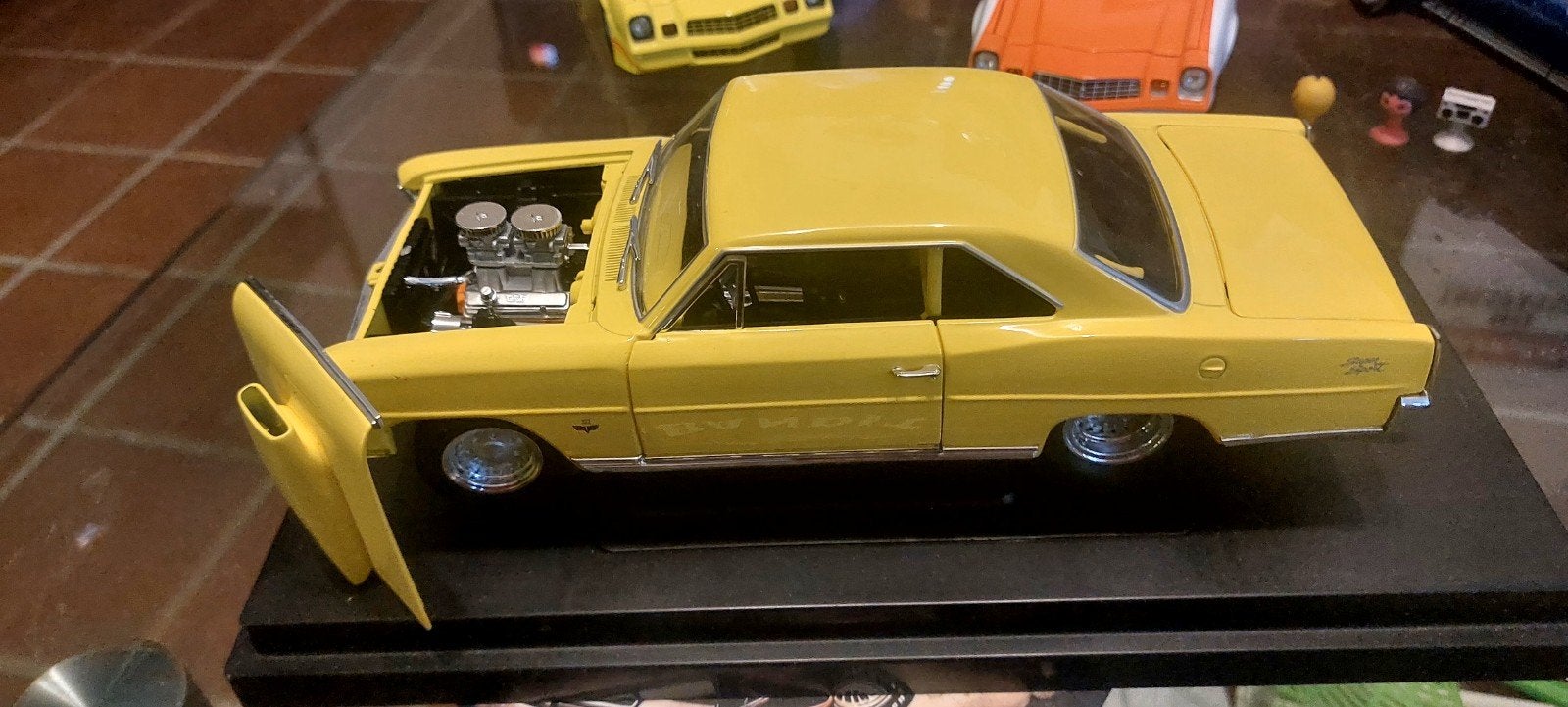 chevy nova pro stock mint staat ertl met ovp, Hobby en Vrije tijd, Ophalen of Verzenden, Zo goed als nieuw, ERTL