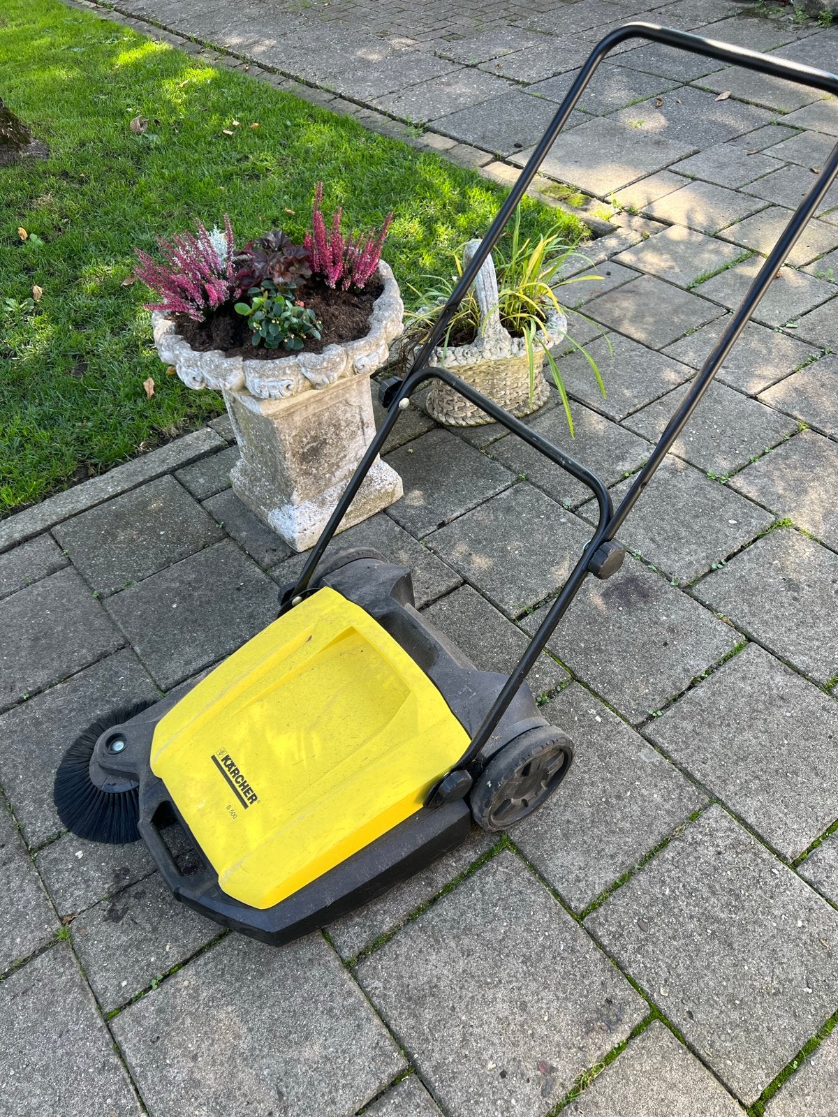 Kärcher S 500 veegmachine ( koopje), Ophalen, Gebruikt