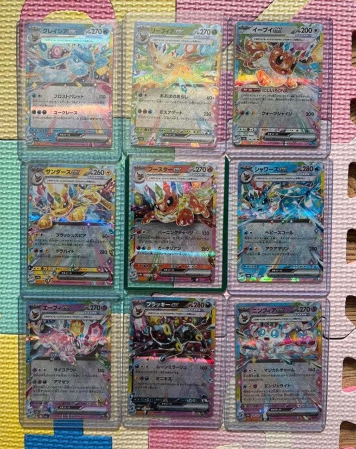 Pokémon Terastal Festival Ex Eeveelutions - Japanse versie, Ophalen of Verzenden, Zo goed als nieuw, Meerdere kaarten