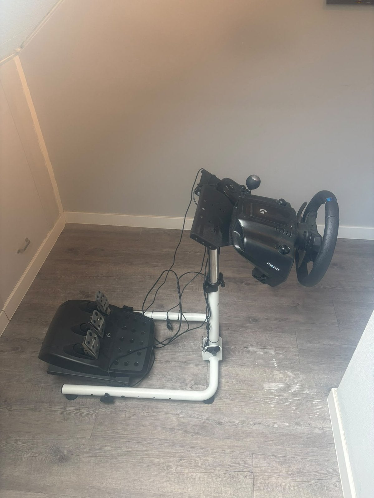 Stuur PlayStation met versnellingspook en pedalen, Ophalen, Zo goed als nieuw, Stuur of Pedalen, PlayStation 1